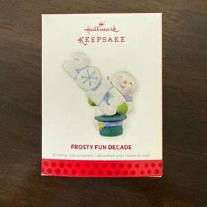Hallmark Keepsake Frosty Fun Decade Series Ornament 2013